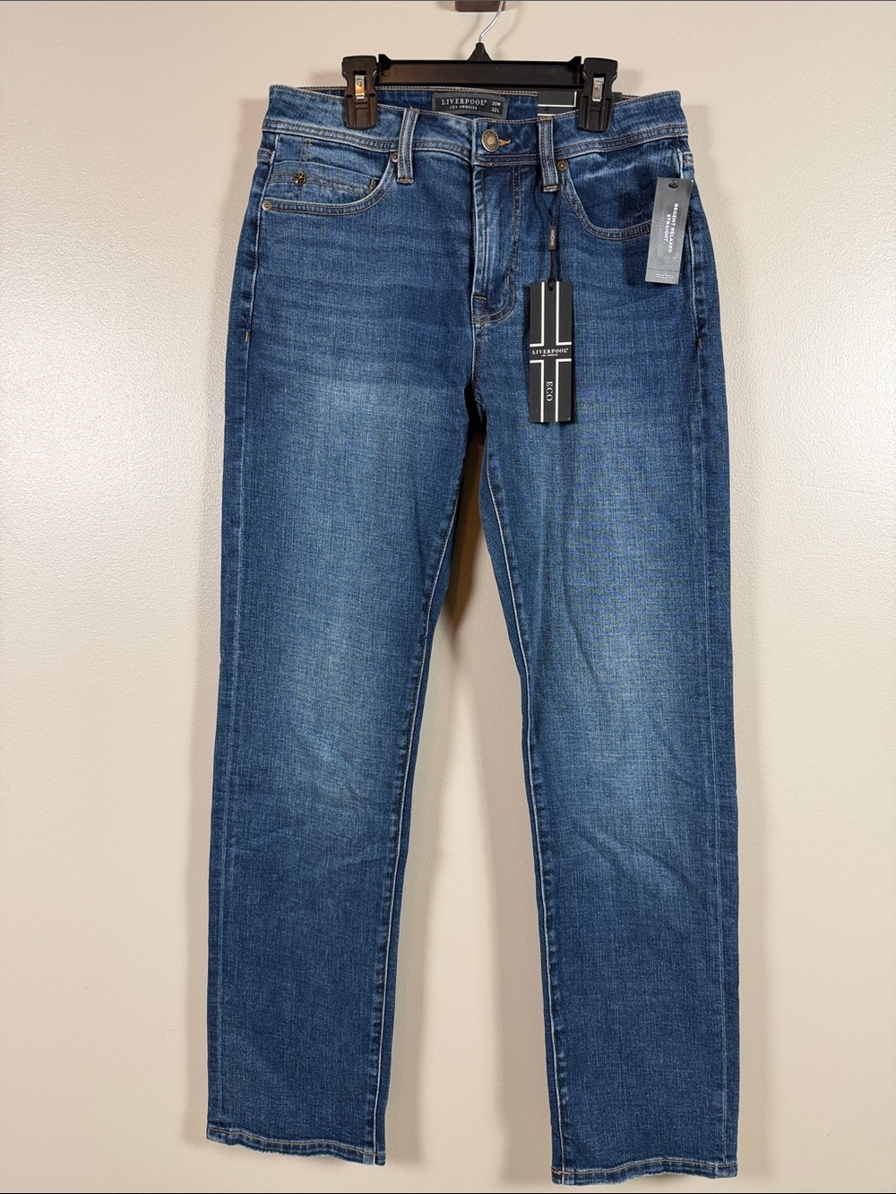 Liverpool Relaxed Straight Leg Jeans - 30x32 Men’s Denim